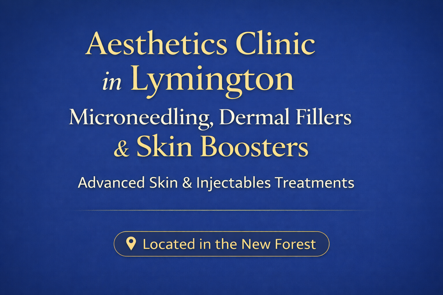 Aesthetics clinic in Lymington offering microneedling, dermal fillers and skin boosters at Rènü Dermatology in the New Forest.