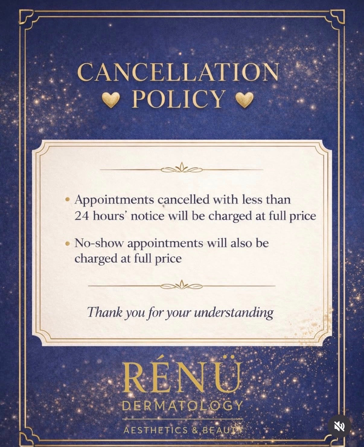 Why We Have a Cancellation Policy at Rènü Dermatology