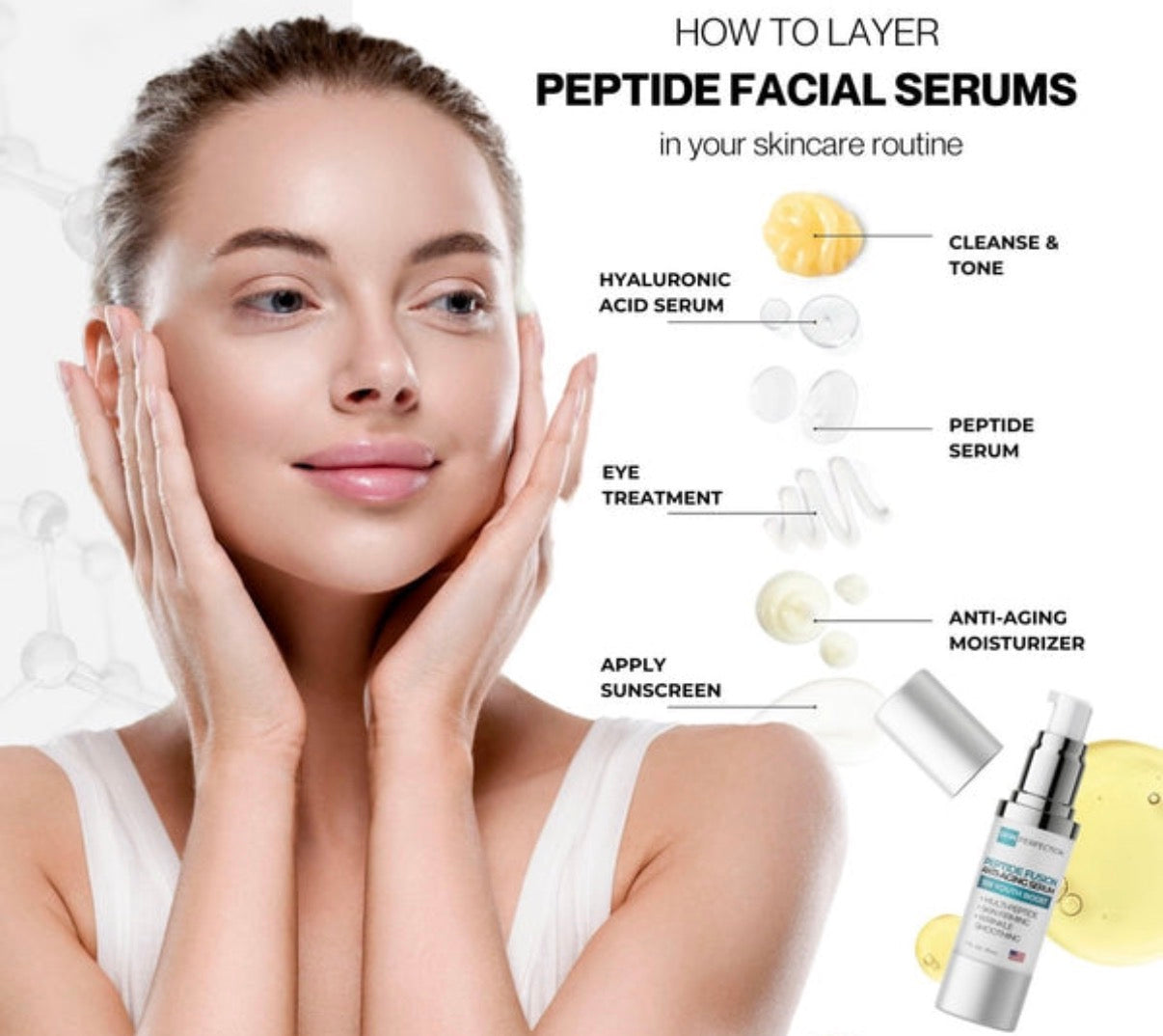 How Peptides Work and the Benefits for Skin Health & Anti-Ageing
