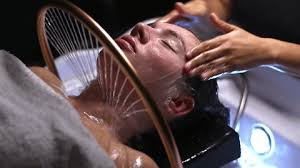 Relaxing Japanese head spa with head massage 