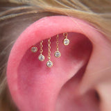 Hidden helix Piercing