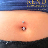 Navel Piercing in Lymington, New Forest