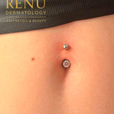 Navel Piercing in Lymington, New Forest